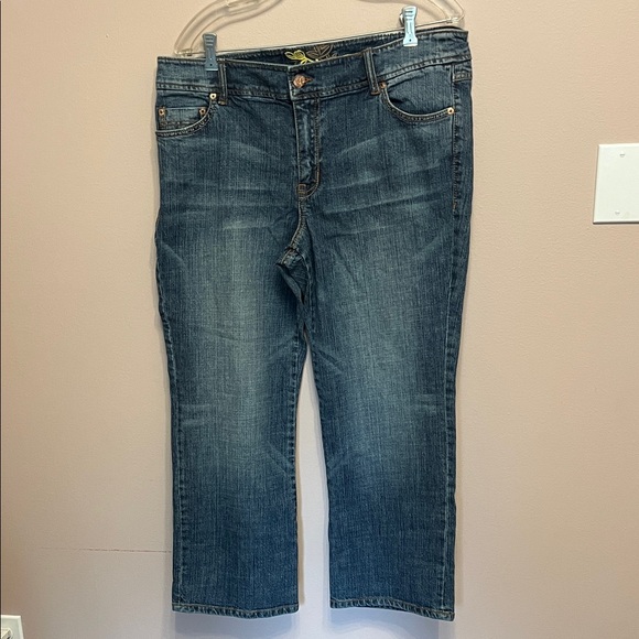 Z. Cavaricci Dark Blue Straight Leg Jeans - Picture 1 of 14